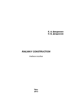 Railway Construction